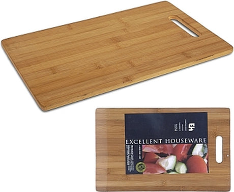 Excellent houseware snijplank bamboe ca 36x23cm