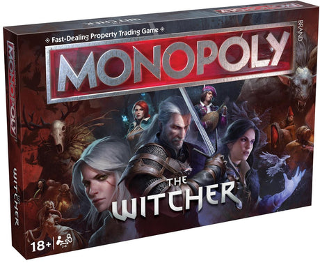 Monopoly winning moves - bordspel - the witcher - engels