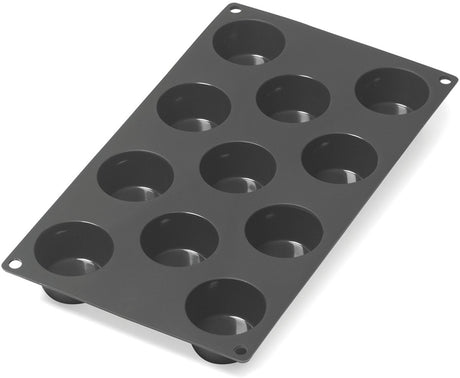 Lékué bakvorm - 11 mini muffins - siliconen - black