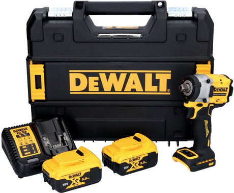 Dewalt dcf922p2t accu slagmoersleutel 406nm 1 2 borgpin 18v xr 5.0ah in tstak