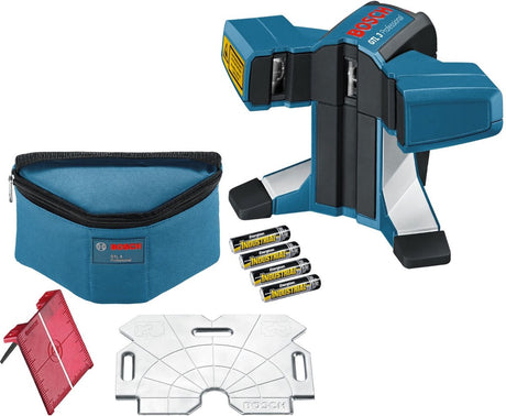 Bosch professional gtl 3 tegellaser - in tas - 20 meter