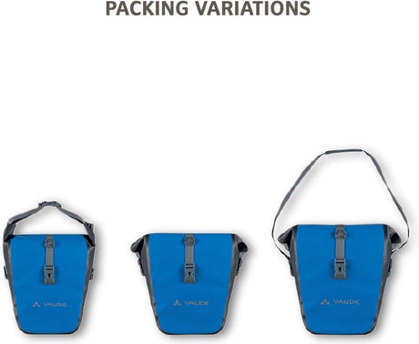 Vaude aqua back single, achterste tas, unisex fiets-sport achterzakken
