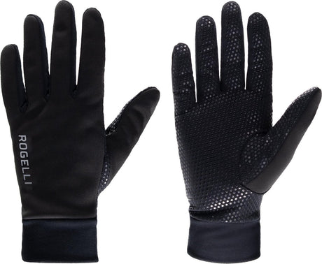 Rogelli laval fietshandschoenen dames - winddichte wielrenhandschoenen - ademend - zwart - maat s