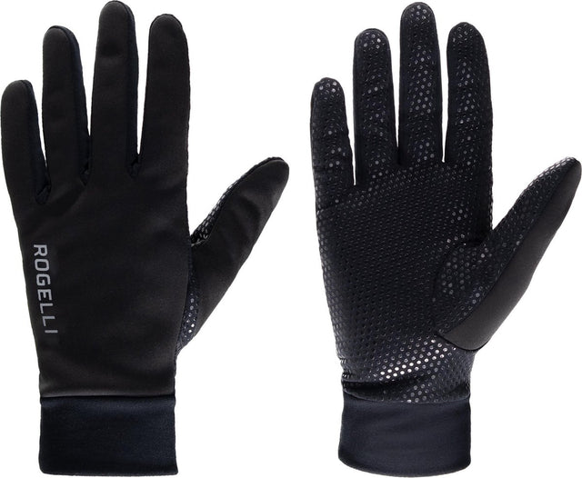 Rogelli laval fietshandschoenen dames - winddichte wielrenhandschoenen - ademend - zwart - maat s