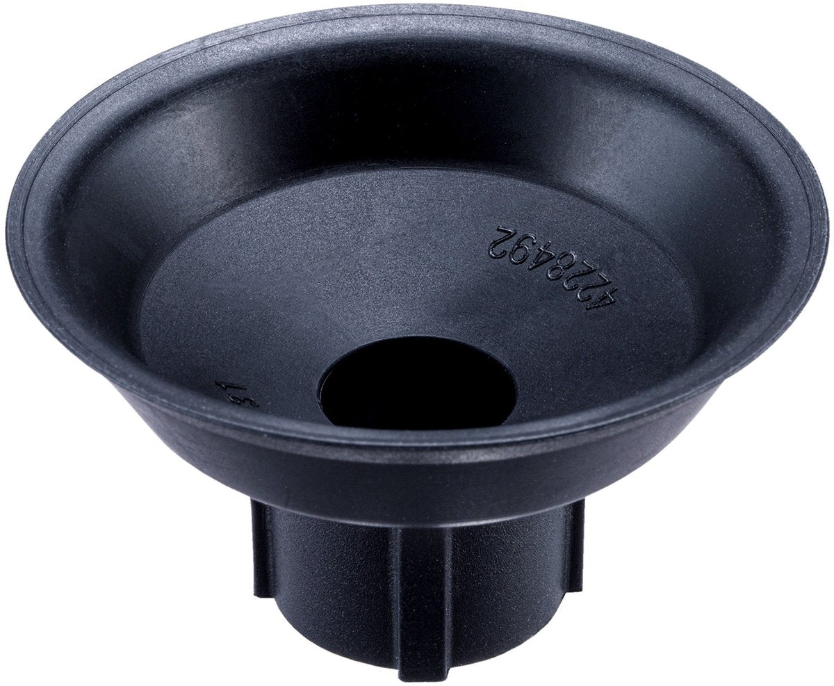 Merkloos sans marque blaasmond opzetstuk 65 mm rubber