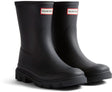 Hunter downpour short wellington boots laarzen - - dames - zwart - maat 38