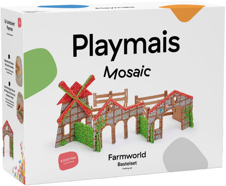 Playmais mosaic boerderijset - 8000 stukjes