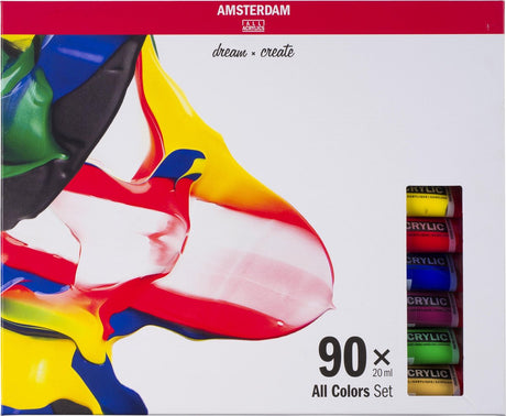 Amsterdam standard series acrylverf complete collectie set | 90 × 20 ml