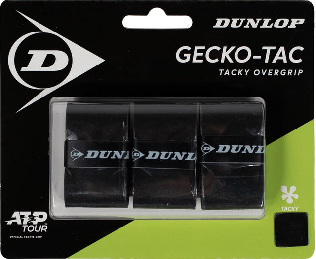 Dunlop - grip- gecko-tac ogrip blk 3pcs blister - unisex grip - zwart