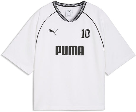 Puma sport relaxed jersey dames t-shirt - white m