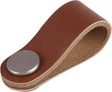Differnz | meubelknop leer | cognac bruin