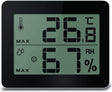 Technoline ws 9450 digitale weerstation zwart, zilver batterij accu
