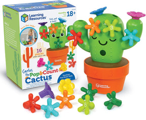 Learning resources druk tel cactus - motoriek - vanaf 18 maanden