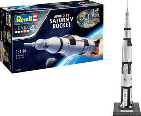 Revell modelbouwpakket militaire voertuigen - 04909 apollo saturn v plastic - 1:144 - modelbouw