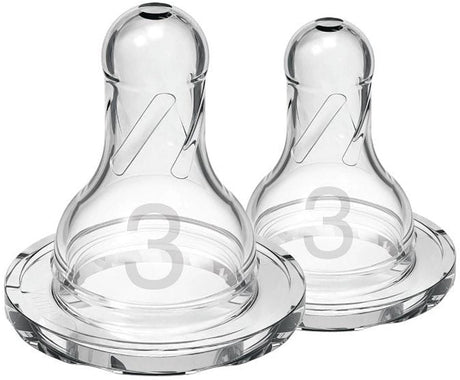 Dr. brown's options+ flesspeen - fase 3 - smalle halsfles - 2 stuks