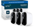 Arlo essential3 xl 2k beveiligingscamera - 3 ip-camera's