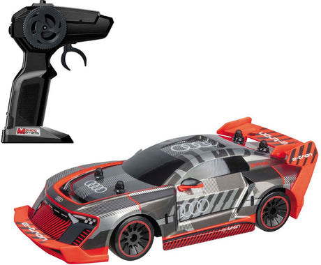 Mondo motors rc bestuurbare auto - audi s1 e tron, schaal 1:10