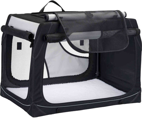 Trixie reismand vario zwart grijs - 99x65x71 61 cm