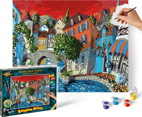 Schipper the european melody - based on miguel freitas schilderen op nummer