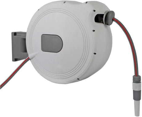 Talen tools – wandslangenbox – tuinslang – 30 meter – met muurbeugel – automatisch oprolsysteem - inclusief accessoires