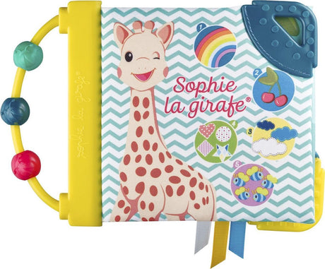 Sophie la girafe sophie de giraf eerste ontdekboekje - babyboekje - baby boek - stimuleert 5 zintuigen - leren tellen met sophie! - vanaf 3 maanden - 14.5x20x3 cm