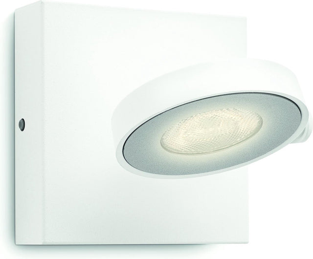 Philips led philips clockwork opbouwspot - 1-lichts - wit - warmglow