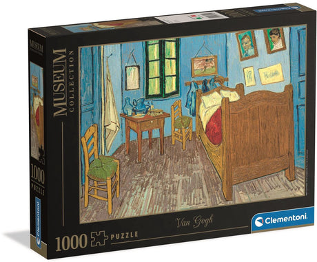 Clementoni - puzzel - 1000 stukjes - museum chambre arles van gogh - puzzel voor volwassenen