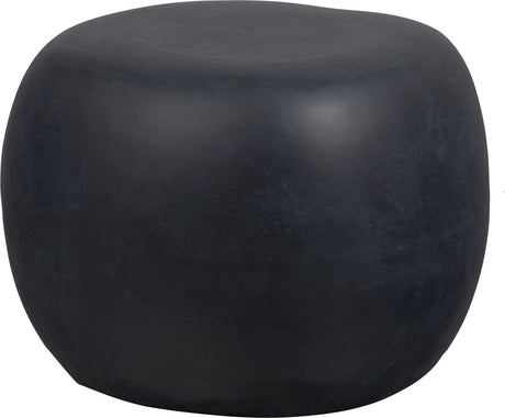 Vtwonen pebble bijzettafel - fiber clay - betonlook - antraciet - 35x50x50 cm
