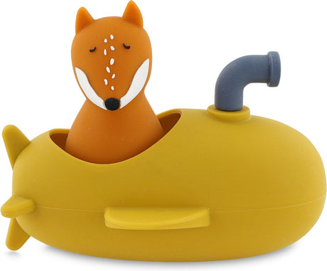 Trixie badspeelgoed duikboot - mr. fox - siliconen bad speelgoed - vanaf 12 maanden