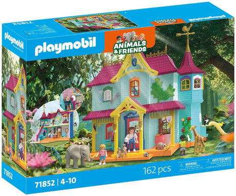 Playmobil animals friends levendig dierenhuis - 71853
