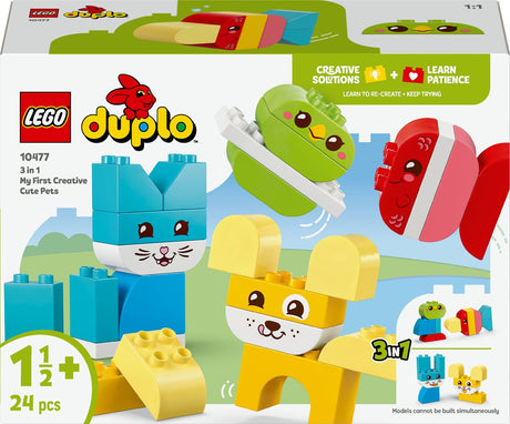 Lego duplo 10477 3-in-1 mijn eerste creatieve huisdieren