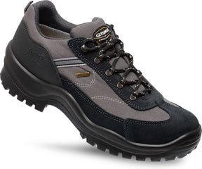 Grisport torino low wandelschoenen unisex - grey black - maat 41