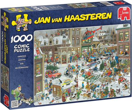 Jan van haasteren kerstmis - puzzel 1000 stukjes volwassenen - legpuzzels