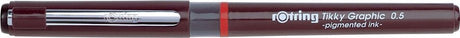 Rotring tikky graphic-viltstift fineliners | 0,50 mm | zwarte inkt | 1 stuk