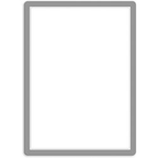 Displayframe djois 192950 pvc transparant