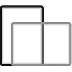 Displayframe djois 194950 pp, pvc transparant