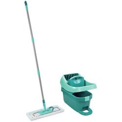 Leifheit profi xl vloerwisser - compleet systeem - micro duo - met wieltjes - 42 cm wisbreedte - 8 ltr emmer