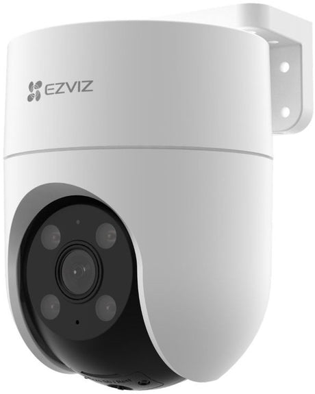 Ezviz h8c se 2k buitencamera - 360° pan tilt - kleur nachtzicht - ai mensdetectie auto-tracking - weerbestendig-compatibel met alexa en google assistant- geen maandkosten
