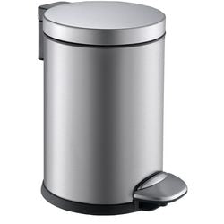 Eko pedaalemmer 31667642 rvs (roestvrij staal) zilver