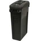 Rubbermaid prullenbak zonder deksel 76186352 polyethyleen zwart