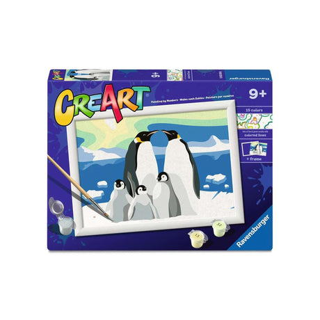 Ravensburger creart serie d pinguin familie
