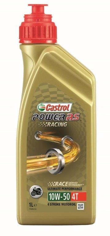 Castrol Oil Rs Racing 4T 10W-50 flaske til 1 liter