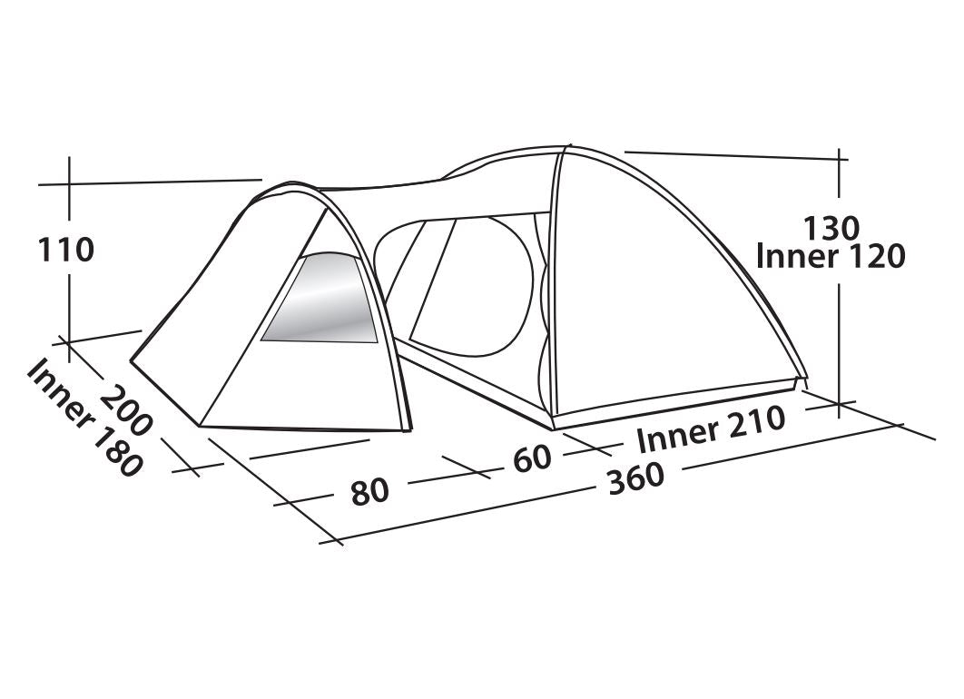 Campamento Easy Camp Eclipse 300