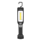 Werkplaatslamp met klein extra lampje en robuuste kunststof behuizing | 2 stuks