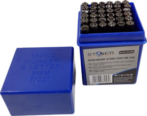Silver nummerreeks ingesteld 36el 5mm