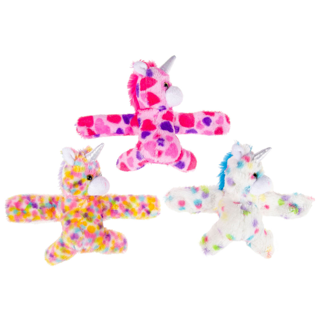 Duckiez klaparmband pluche eenhoorn