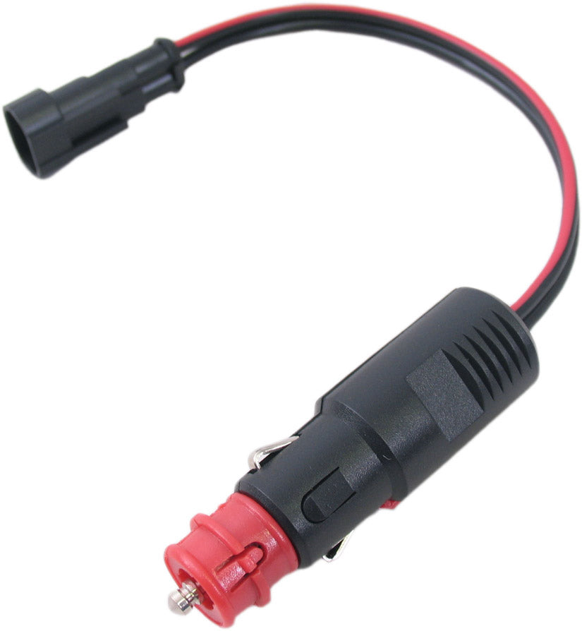 Battery controller adapter cable cigarette lighter 12 18mm