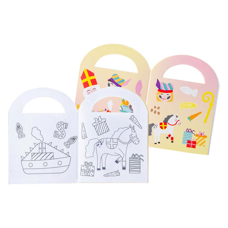 Duckiez kleurboekje met stickers sinterklaas