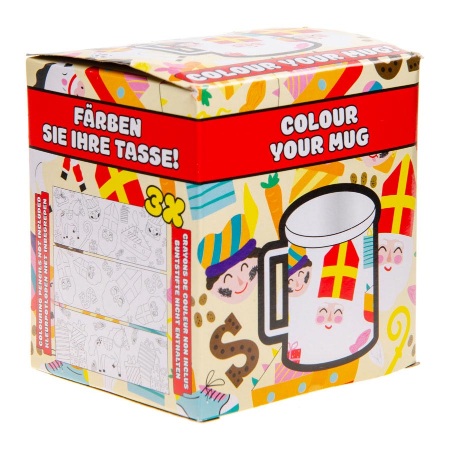 Color your own mug Sinterklaas