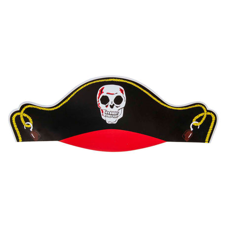 Duckiez kartonnen piratenhoed